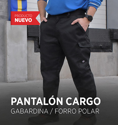 Pantalón Cargo Gabardina Forro Polar / T-WORLD WORKWEAR